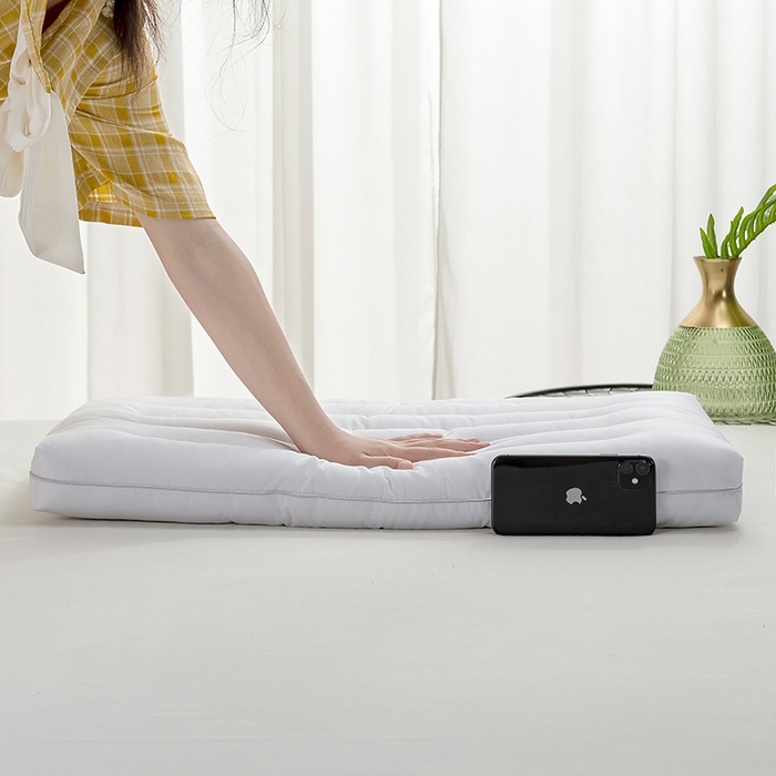 91家纺网 家纺一手货源 找家纺 （总）小米枕芯 2025新款全棉低枕护颈椎助眠枕头枕芯