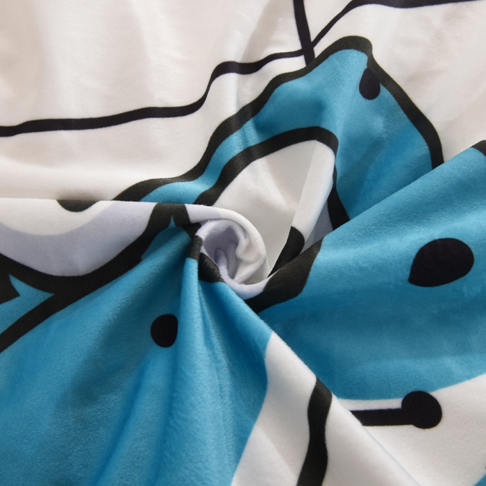 91家纺网 家纺一手货源 找家纺 萌宝家纺 2025秋冬幼儿园宝宝绒婴儿绒三件套被子六件套 恐龙男孩