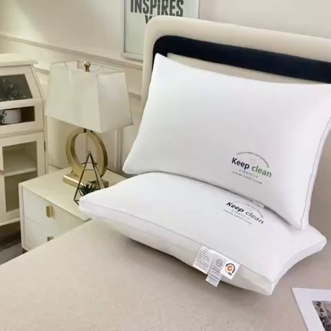 91家纺网 家纺一手货源 找家纺 （总）永乐枕芯 2025新款keep磨毛羽丝绒枕枕头枕芯