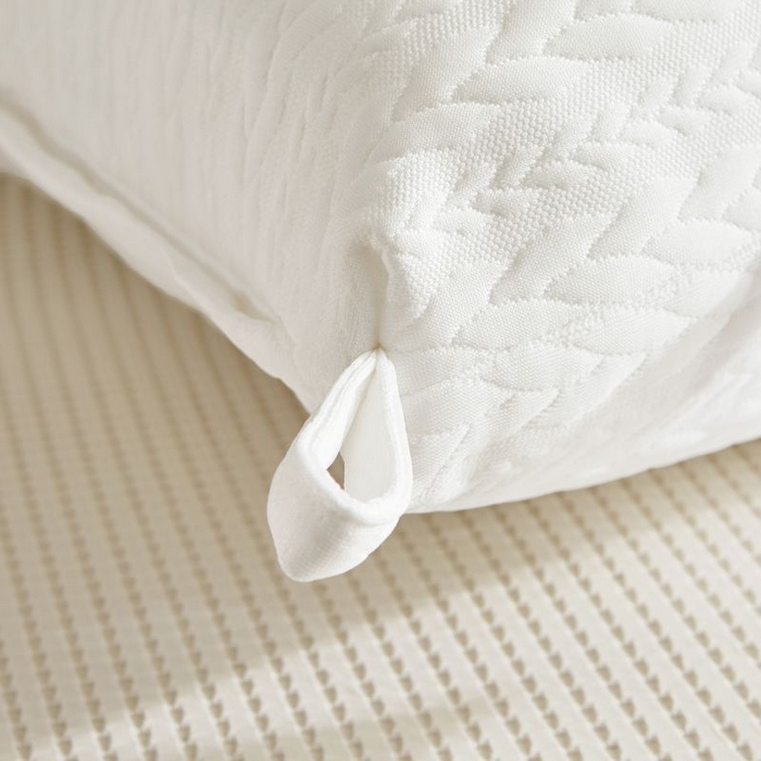 91家纺网 家纺一手货源 找家纺 小米枕芯 2025新款针织麻花枕头枕芯 麻花白【单只装】