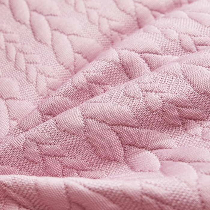 91家纺网 家纺一手货源 找家纺 小米枕芯 2025新款针织麻花枕头枕芯 麻花粉【单只装】