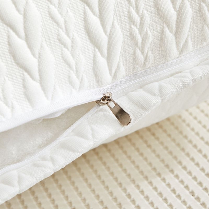 91家纺网 家纺一手货源 找家纺 小米枕芯 2025新款针织麻花枕头枕芯 麻花白【一对装】