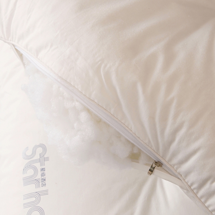 91家纺网 家纺一手货源 找家纺 永乐枕芯 2025新款A类全棉星级酒店枕枕头枕芯 白色 600克