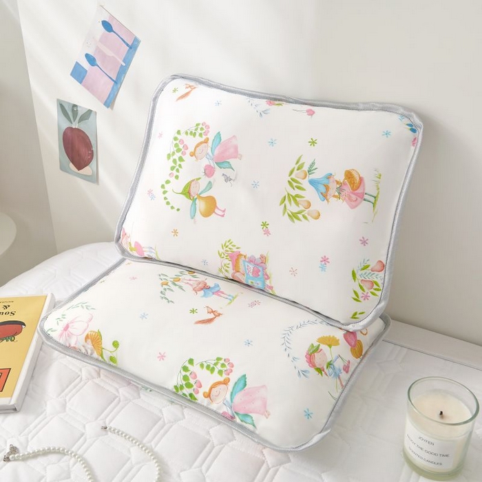 91家纺网 家纺一手货源 找家纺 （总）小米枕芯 2025新款全棉儿童凉感冰爽柔软舒适亲肤枕头枕芯