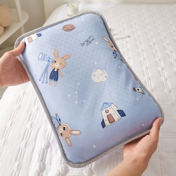 小米枕芯 2025新款全棉儿童凉感冰爽柔软舒适亲肤枕头枕芯 蓝色星空【单只装】