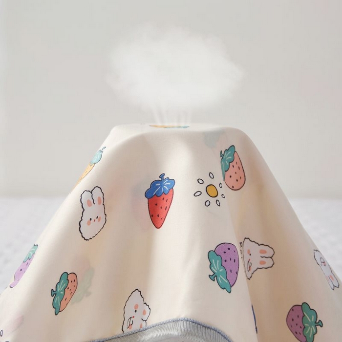 91家纺网 家纺一手货源 找家纺 小米枕芯 2025新款全棉儿童凉感冰爽柔软舒适亲肤枕头枕芯 米色草莓园【单只装】