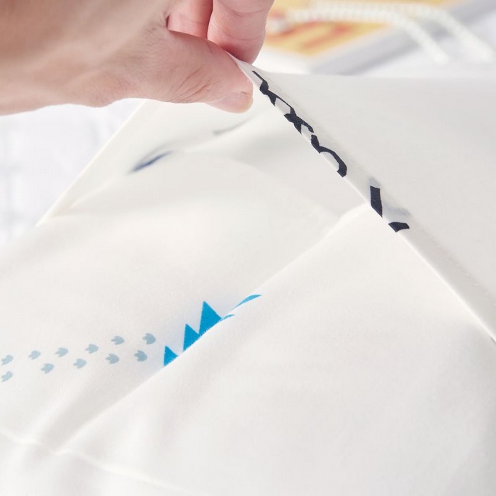 91家纺网 家纺一手货源 找家纺 小米枕芯 2025新款全棉儿童凉感冰爽柔软舒适亲肤枕头枕芯 白色蓝恐龙【一对装】