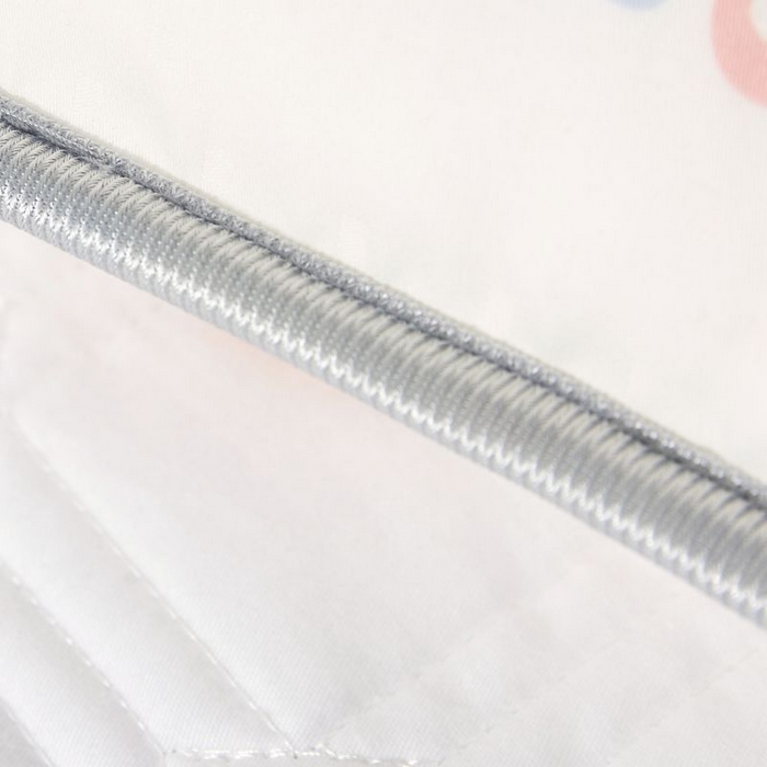 91家纺网 家纺一手货源 找家纺 小米枕芯 2025新款全棉儿童凉感冰爽柔软舒适亲肤枕头枕芯 白色生日派对【一对装】