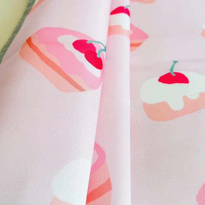 91家纺网 家纺一手货源 找家纺 萌宝家纺 2025新款小清新卡通学生宿舍凉席幼儿园小学生冰丝席冰藤软席 小蛋糕