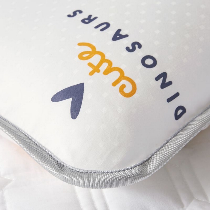 91家纺网 家纺一手货源 找家纺 小米枕芯 2025新款全棉儿童凉感冰爽柔软舒适亲肤枕头枕芯 白色小星星【一对装】