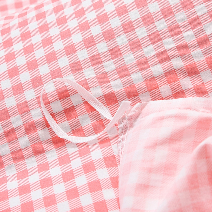 91家纺网 家纺一手货源 找家纺 萌宝家纺 2025新款幼儿园全棉纯棉三件套含芯婴童多件套 小草莓