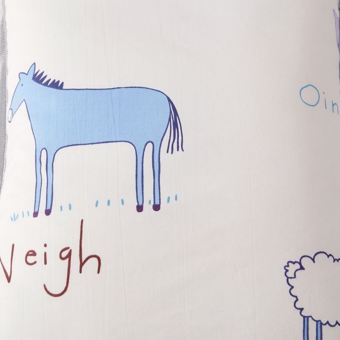 91家纺网 家纺一手货源 找家纺 小米枕芯 2025新款全棉儿童凉感冰爽柔软舒适亲肤枕头枕芯 白色小羊【一对装】