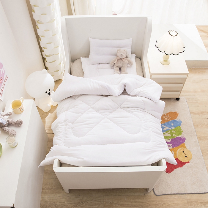 91家纺网 家纺一手货源 找家纺 （总）萌宝家纺 2025新款幼儿园被芯系列大豆填充棉花填充丝绵填充被子被芯