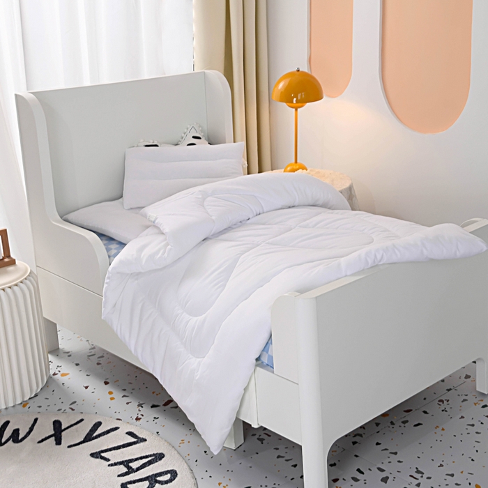 91家纺网 家纺一手货源 找家纺 萌宝家纺 2025新款幼儿园被芯系列大豆填充棉花填充丝绵填充被子被芯 丝绵