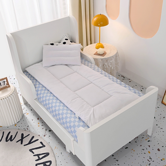 91家纺网 家纺一手货源 找家纺 萌宝家纺 2025新款幼儿园被芯系列大豆填充棉花填充丝绵填充被子被芯 丝绵