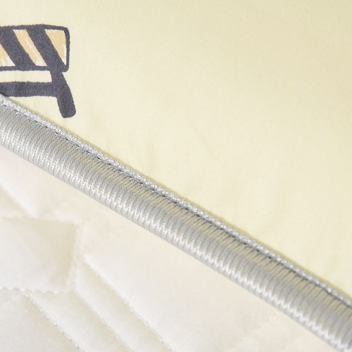 91家纺网 家纺一手货源 找家纺 小米枕芯 2025新款全棉儿童凉感冰爽柔软舒适亲肤枕头枕芯 米色挖掘机【一对装】