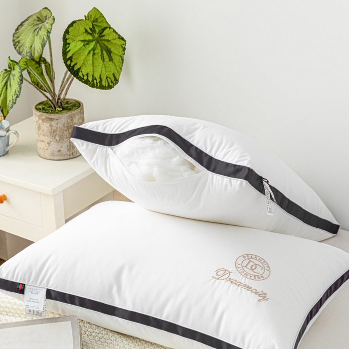 91家纺网 家纺一手货源 找家纺 （总）永乐枕芯 2025新款刺绣立体酒店枕枕头枕芯