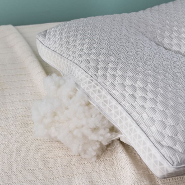 91家纺网 家纺一手货源 找家纺 永乐枕芯 2025新款凉感冰丝豆豆枕枕皮枕壳枕套枕头枕芯 灰色