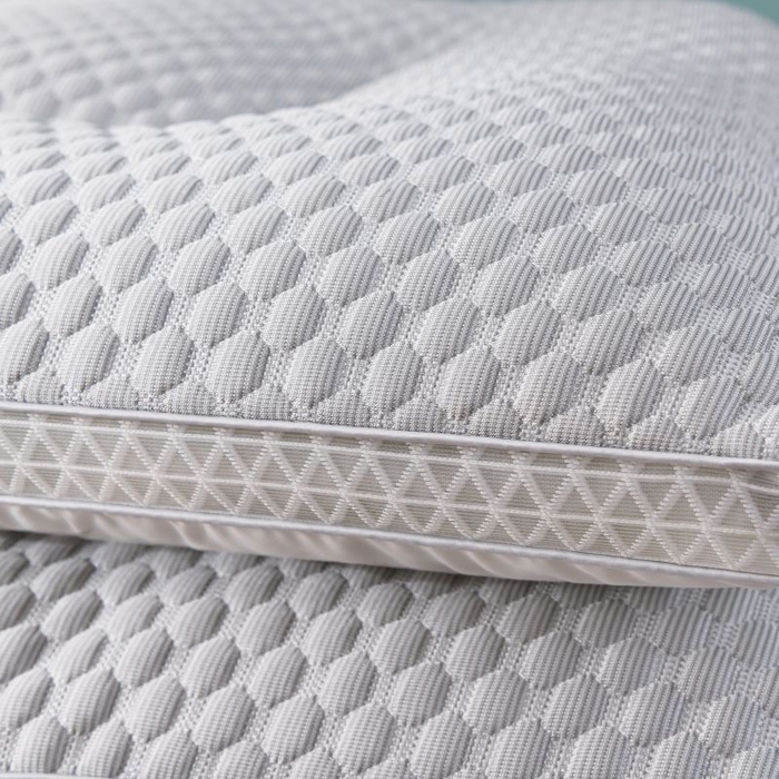 91家纺网 家纺一手货源 找家纺 永乐枕芯 2025新款凉感冰丝豆豆枕枕皮枕壳枕套枕头枕芯 灰色