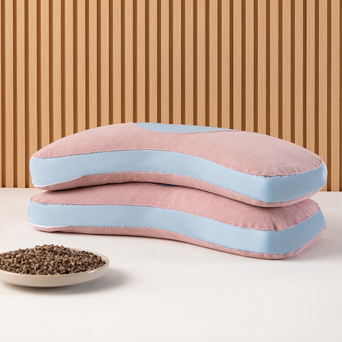 91家纺网 家纺一手货源 找家纺 （总）小米枕芯 2025新款色丁布荞麦枕头枕芯