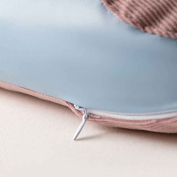 91家纺网 家纺一手货源 找家纺 小米枕芯 2025新款色丁布荞麦枕头枕芯 粉色