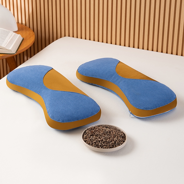 91家纺网 家纺一手货源 找家纺 （总）小米枕芯 2025新款色丁布荞麦枕头枕芯