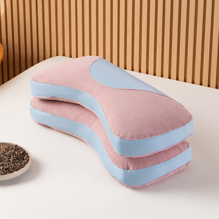 91家纺网 家纺一手货源 找家纺 （总）小米枕芯 2025新款色丁布荞麦枕头枕芯