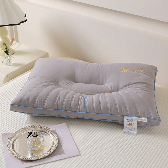 91家纺网 家纺一手货源 找家纺 永乐枕芯 2025新款舒适柔软枕头枕芯 灰色