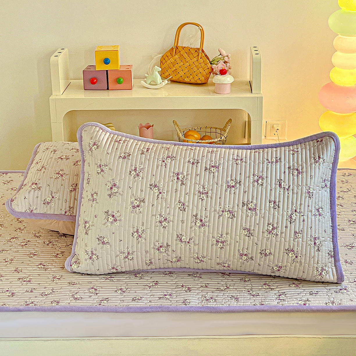 91家纺网 家纺一手货源 找家纺 恒尚居 2025新款纯棉牛奶绒学生床垫 双面两用夹棉床单床垫-秋冬款 四季通用 玉妃-A纯棉-B牛奶绒