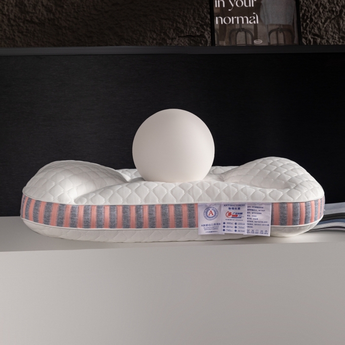 永乐枕芯 2025新款SPA深睡记忆枕枕头枕芯 浅粉