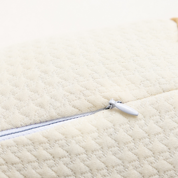 91家纺网 家纺一手货源 找家纺 小米枕芯 2025新款大凉山荞麦枕圆形三角形颈椎牵引枕 三角-米白