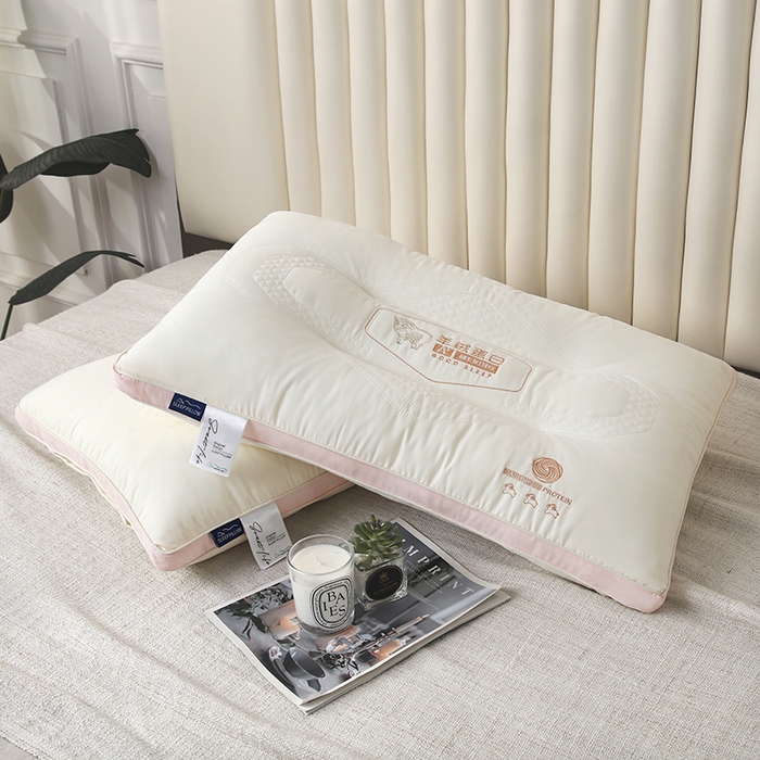 91家纺网 家纺一手货源 找家纺 （总）永乐枕芯 2025新款羊绒蛋白枕枕头枕芯