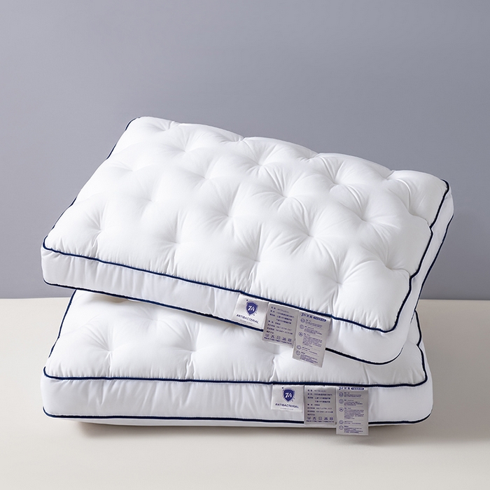 91家纺网 家纺一手货源 找家纺 （总）小米枕芯 2025新款全棉抗菌面包枕头枕芯