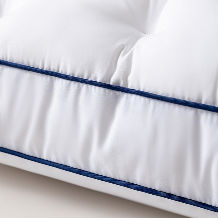 91家纺网 家纺一手货源 找家纺 小米枕芯 2025新款全棉抗菌面包枕头枕芯 全棉抗菌面包枕单只