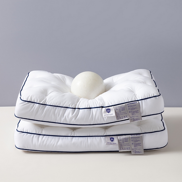 91家纺网 家纺一手货源 找家纺 小米枕芯 2025新款全棉抗菌面包枕头枕芯 全棉抗菌面包枕单只