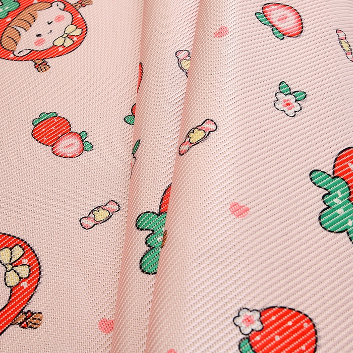 91家纺网 家纺一手货源 找家纺 萌宝家纺 2025新款7A抗菌儿童冰藤席卡通软席幼儿园冰丝席可定制 草莓女孩