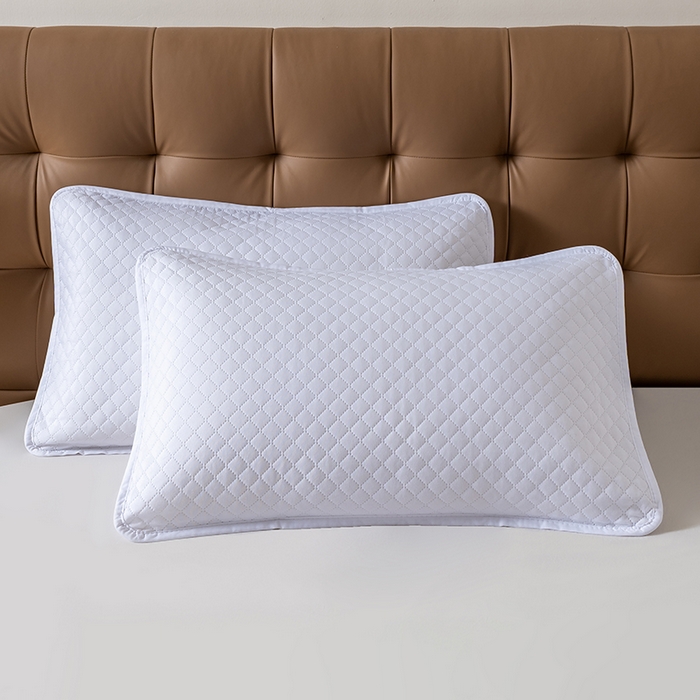 91家纺网 家纺一手货源 找家纺 （总）小米枕芯 2025新款纯色简约隔脏枕套