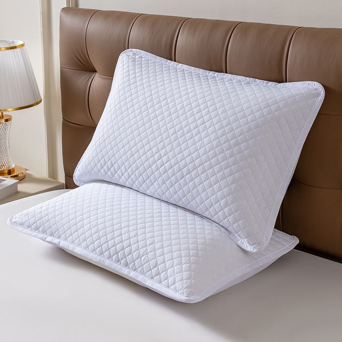 91家纺网 家纺一手货源 找家纺 （总）小米枕芯 2025新款纯色简约隔脏枕套