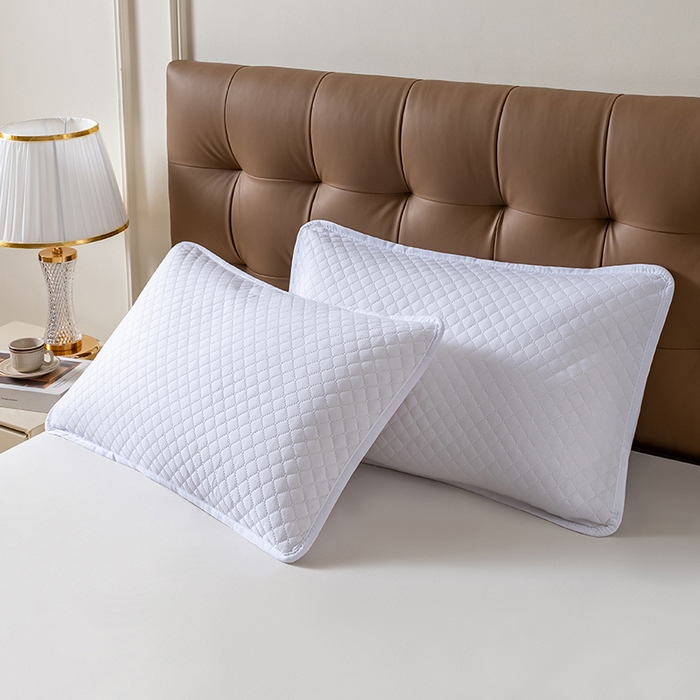 91家纺网 家纺一手货源 找家纺 （总）小米枕芯 2025新款纯色简约隔脏枕套