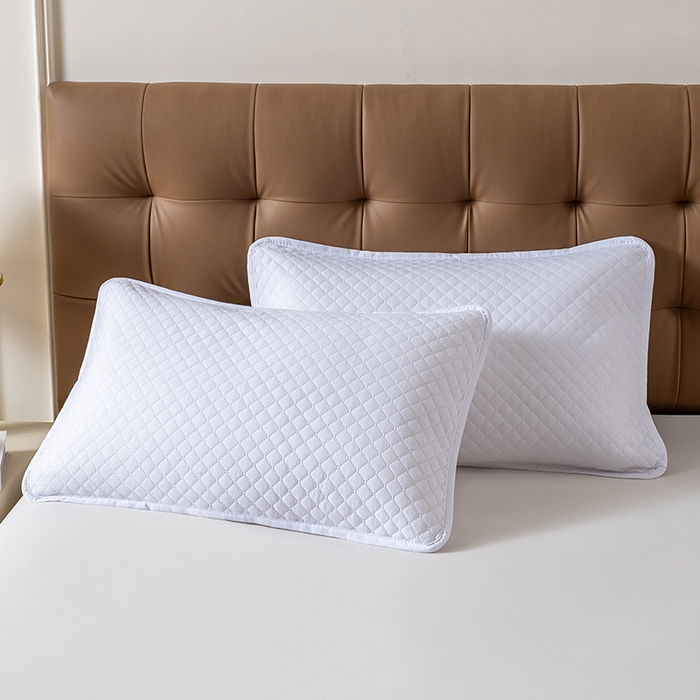 91家纺网 家纺一手货源 找家纺 （总）小米枕芯 2025新款纯色简约隔脏枕套