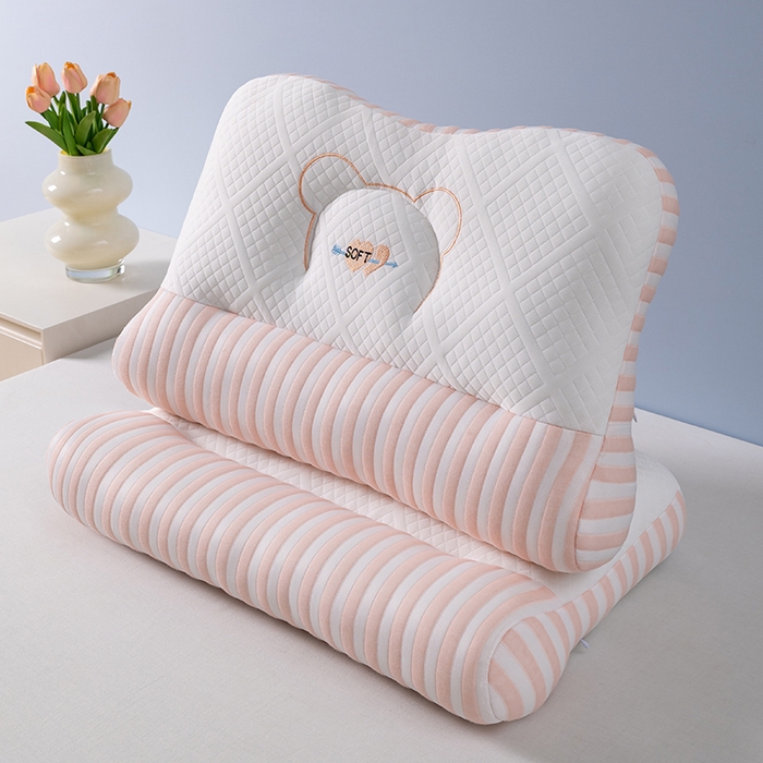 91家纺网 家纺一手货源 找家纺 （总）小米枕芯 2025新款一箭双心护颈枕头枕芯