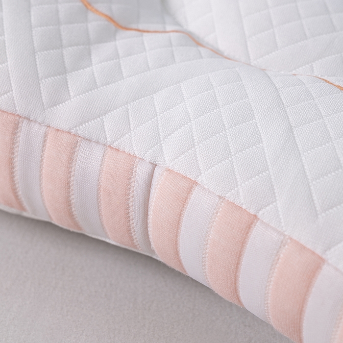 91家纺网 家纺一手货源 找家纺 小米枕芯 2025新款一箭双心护颈枕头枕芯 粉色一只