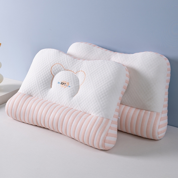 91家纺网 家纺一手货源 找家纺 （总）小米枕芯 2025新款一箭双心护颈枕头枕芯