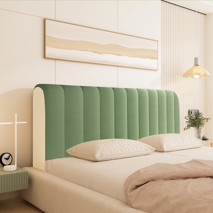 91家纺网 家纺一手货源 找家纺 （总）沐沐家纺 2026新款絮语床头罩靠背