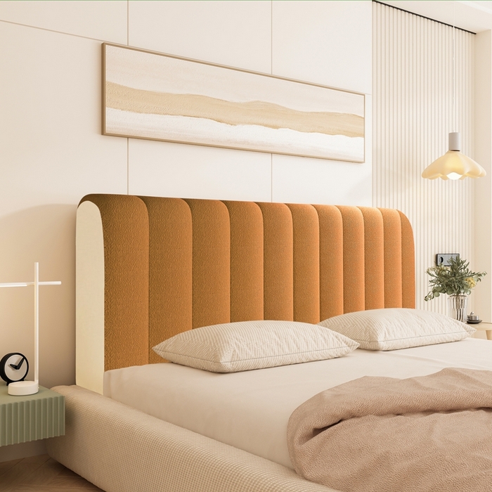 91家纺网 家纺一手货源 找家纺 （总）沐沐家纺 2026新款絮语床头罩靠背