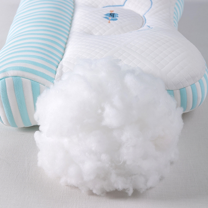 91家纺网 家纺一手货源 找家纺 小米枕芯 2025新款一箭双心护颈枕头枕芯 蓝色一对