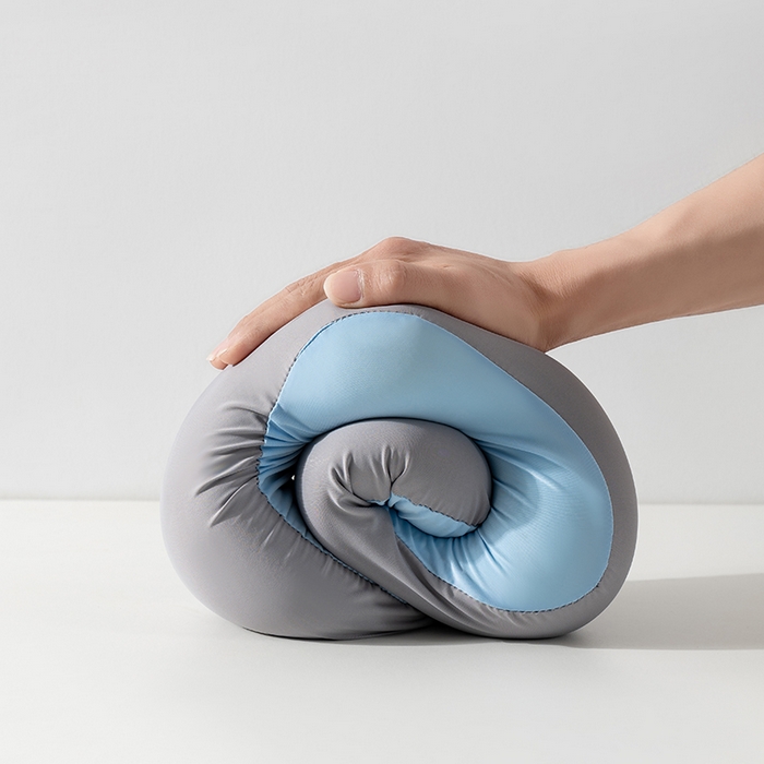 91家纺网 家纺一手货源 找家纺 （总）小米枕芯 2025新款记忆棉凉感U型枕飞机护颈枕旅行枕便携脖子靠枕坐车睡觉神器三色