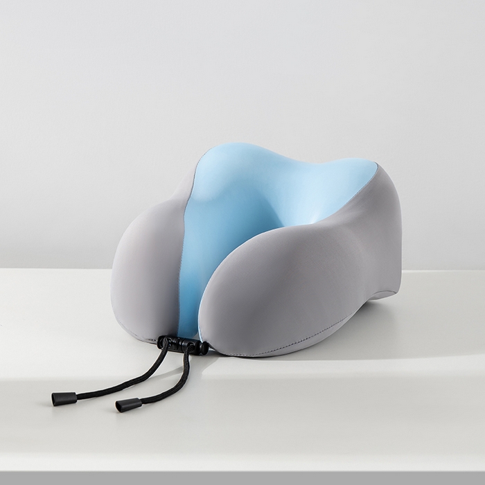 91家纺网 家纺一手货源 找家纺 （总）小米枕芯 2025新款记忆棉凉感U型枕飞机护颈枕旅行枕便携脖子靠枕坐车睡觉神器三色