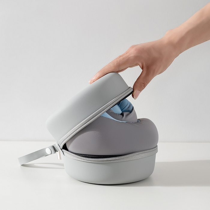 91家纺网 家纺一手货源 找家纺 （总）小米枕芯 2025新款记忆棉凉感U型枕飞机护颈枕旅行枕便携脖子靠枕坐车睡觉神器三色