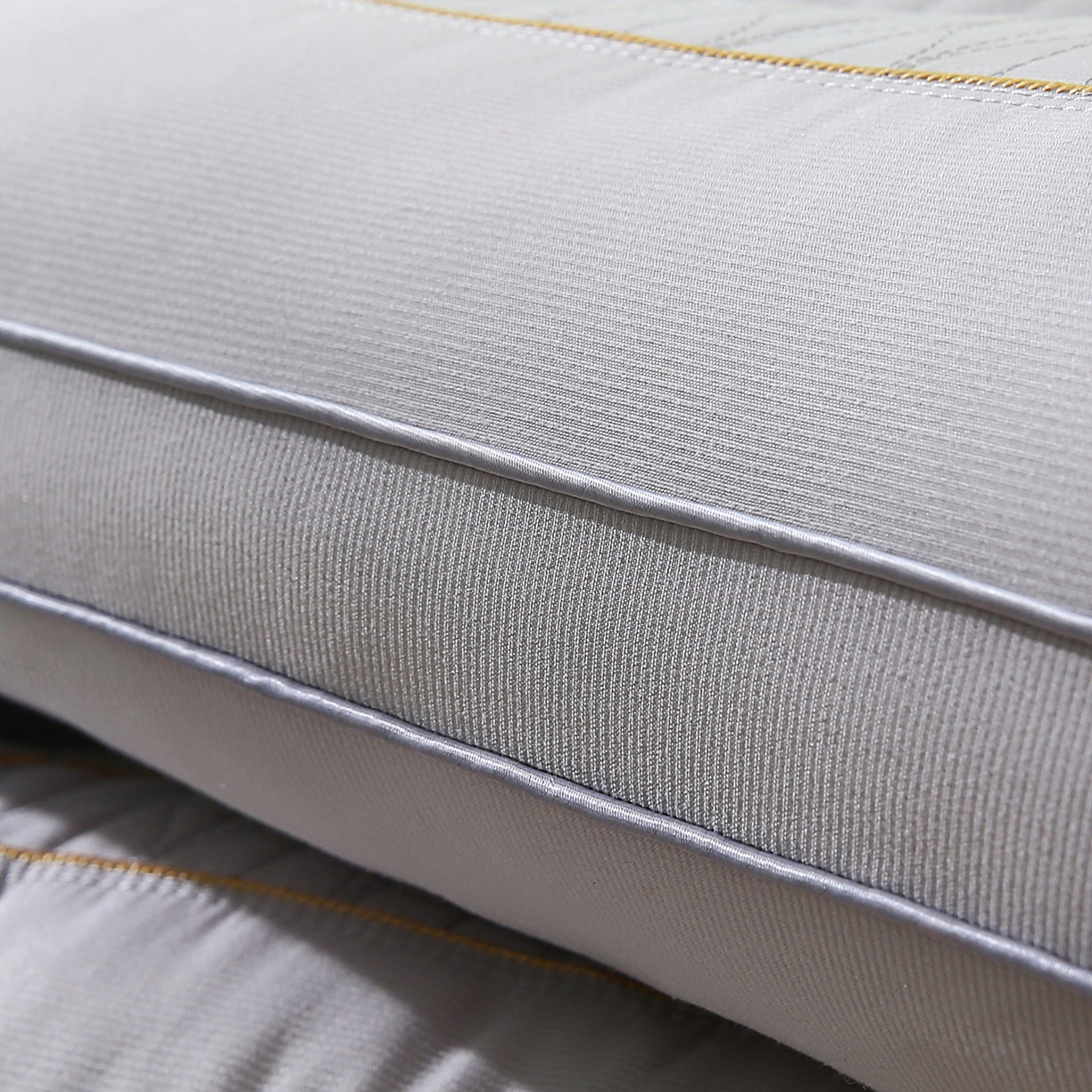 91家纺网 家纺一手货源 找家纺 橘夏家纺 2025新款步步高升枕头枕芯 星灰